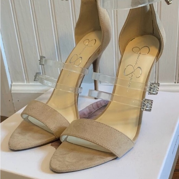 Jessica Simpson Elegant Tan Women's Heels 👠 - Picture 2 of 4